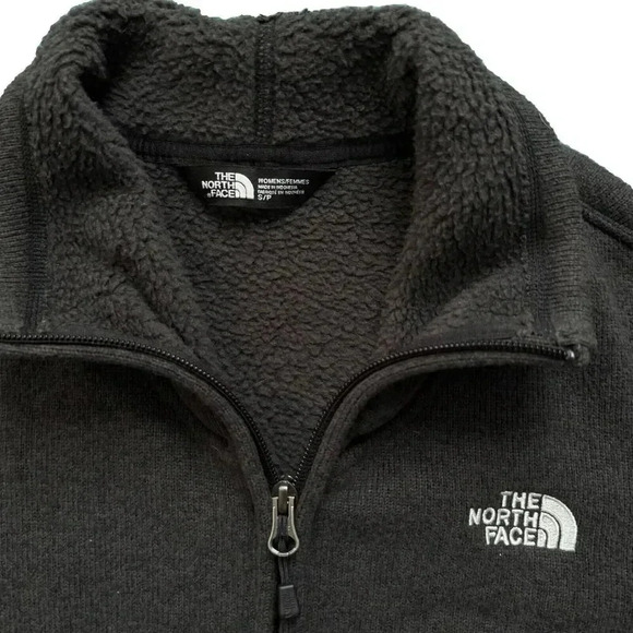 The North Face Jacket Womens Size S/P Full Zip High Neck Company Embroidery - Picture 2 of 7